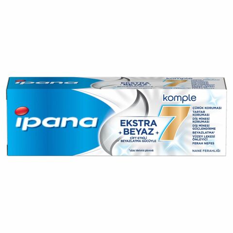 İPANA 7KOMP.65ML KOMPLE EKSTRA BEYAZ-NANE FERAHLIĞI 1*12