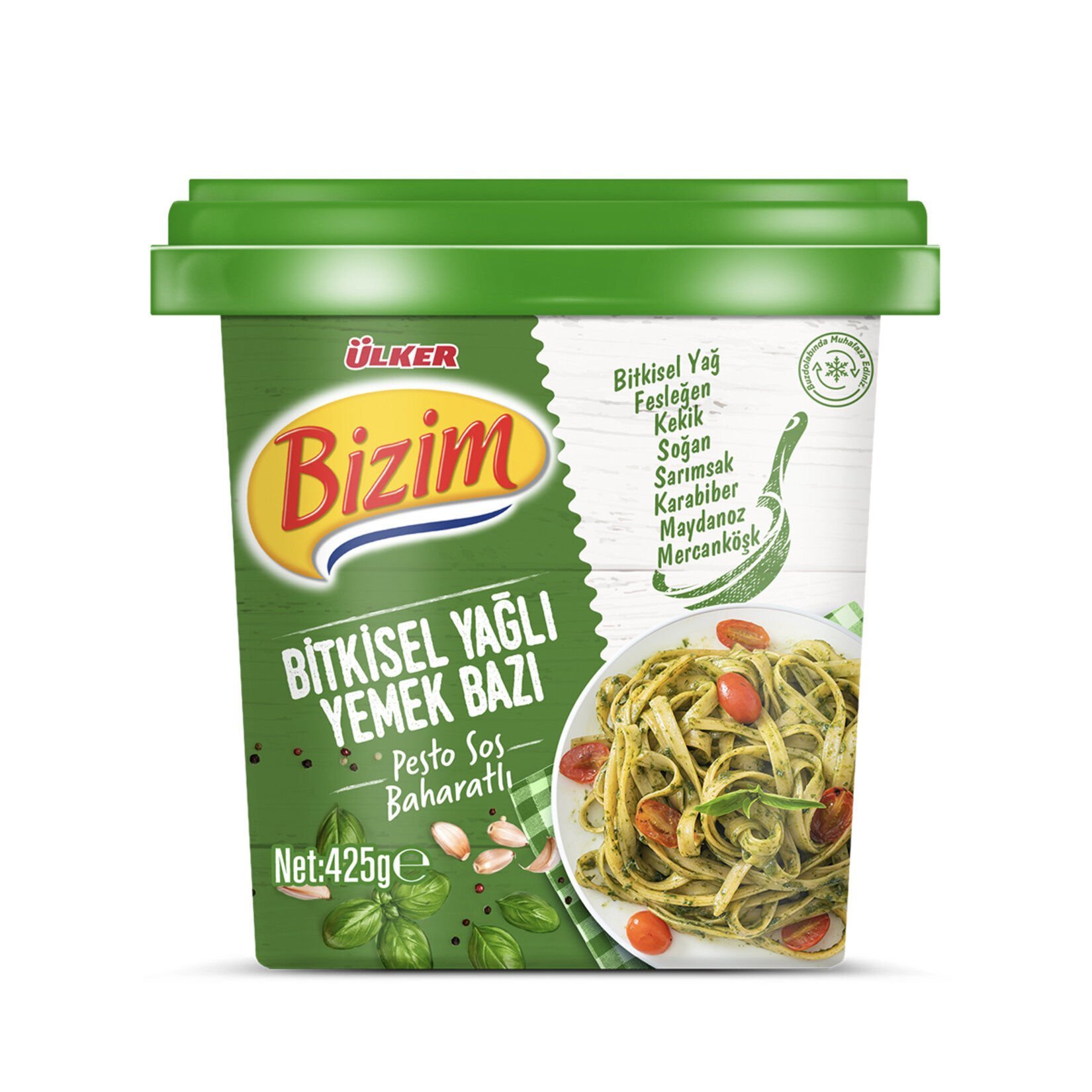 ÜLKER BİZİM YEMEK BAZI PESTO SOS 425GR 603301 1*12