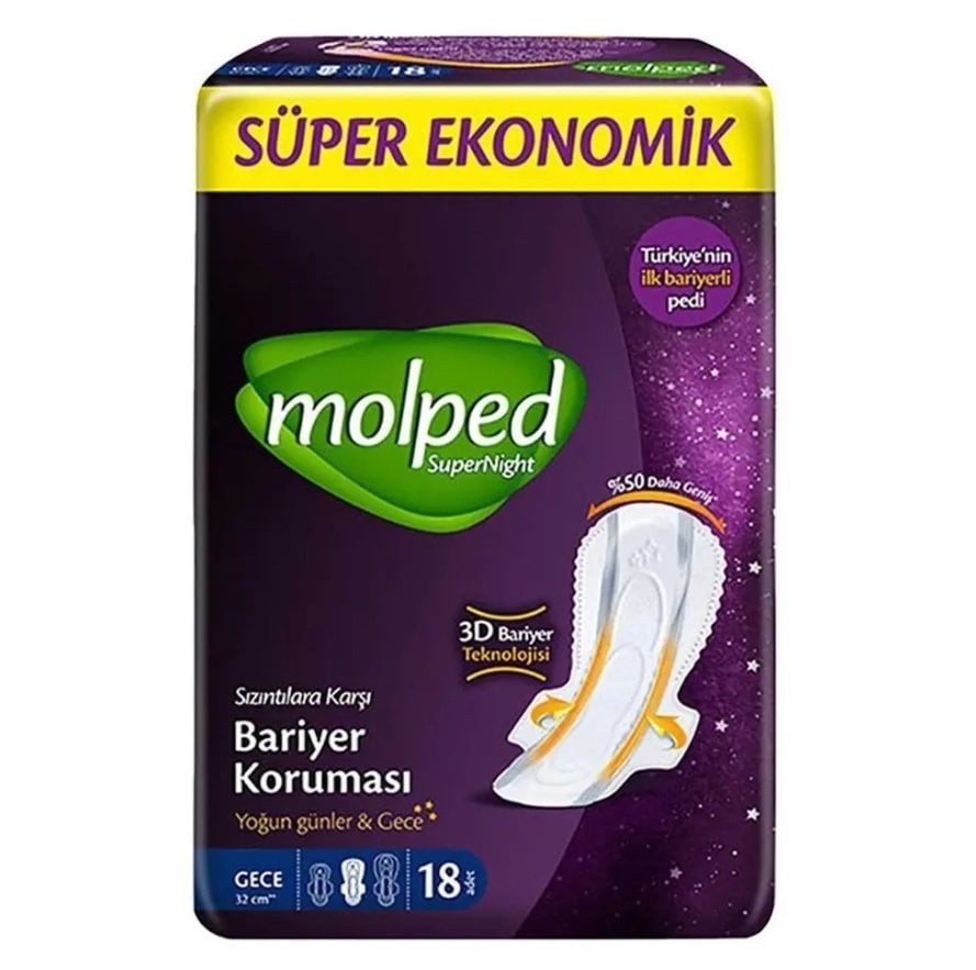MOLPED SÜPER EKO NİGHT 1UZUN 18'Lİ 1*18