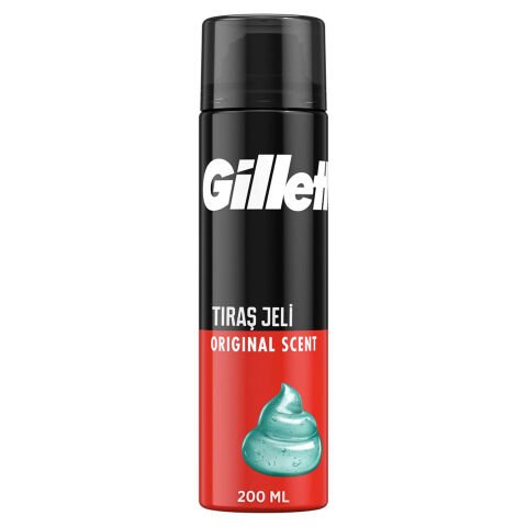GİLLETTE TRAŞ JELİ ORİJİNAL KOKU 200ML 1*6
