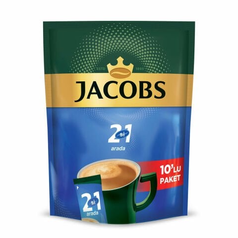 JACOBS 10'LU 2İN1 PAKET 10,5G*10 105G POŞET 1*16