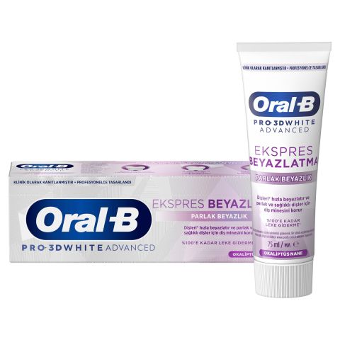 ORAL-B M.75ML PRO-3D EKSPRES BEYAZLATMA PARLAK 1*12