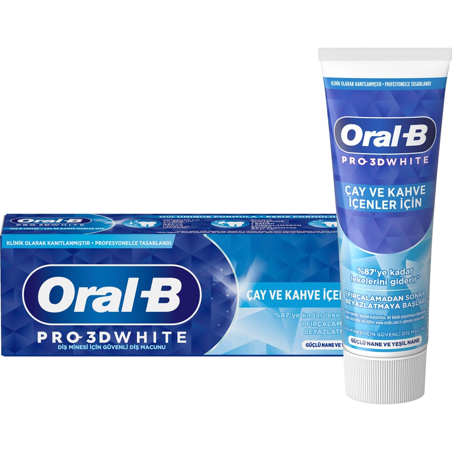 ORAL-B M.75ML PRO-3D ÇAY VE KAHVE İÇENLER 1*12