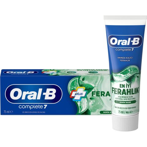 ORAL-B M.75ML COMPLETE7 EN İYİ FERAHLIK SERİN NANE 1*12