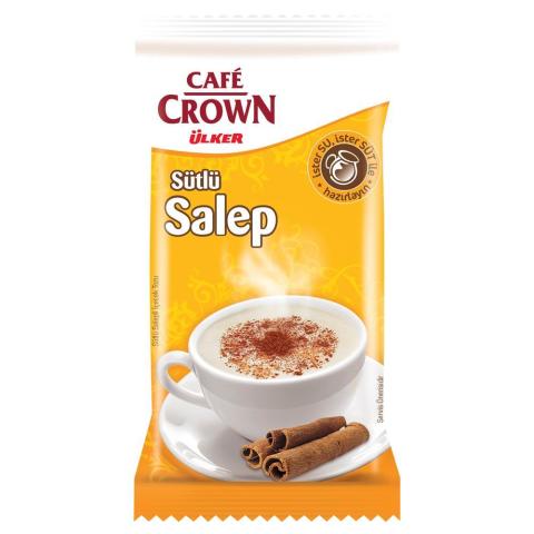 CAFE CROWN SÜTLÜ SALEP 15GR 973-04 1*10*12
