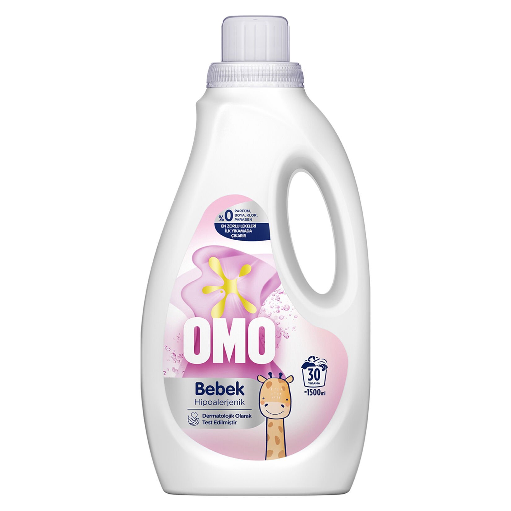 OMO MAT.SIVI 1500ML BEBEK HİPOALERJENİK 30YIKAMA 1*6