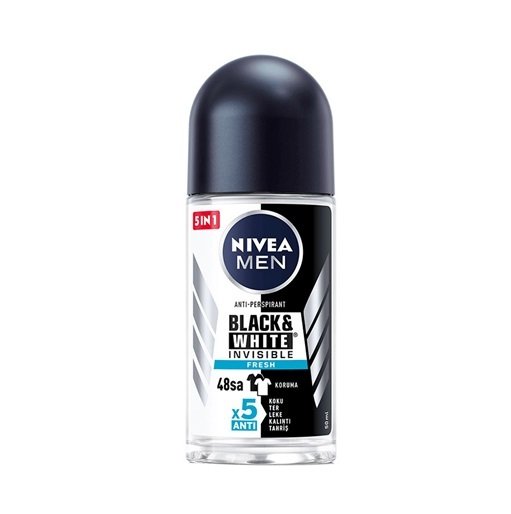 NIVEA .ROLL-ON ERK INV.B&W FRESH 50ML 85970 1*30
