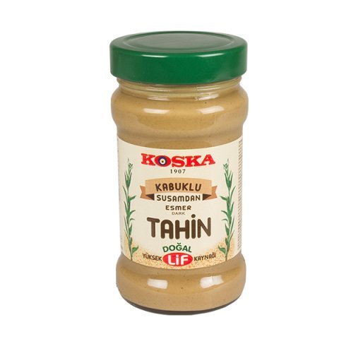 KOSKA TAHİN ESMER 300G CAM(KABUKLU SUSAMDAN) 1*12