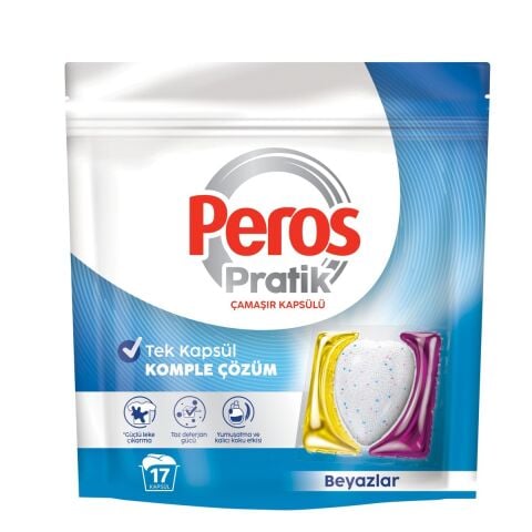 PEROS SIVI KAPSÜL DET.17'Lİ BEYAZLAR 275G 1*7
