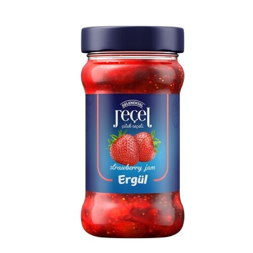 ERGÜL REÇEL 380G ÇİLEK 1*12