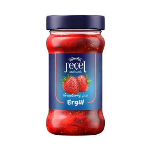 ERGÜL REÇEL 380G ÇİLEK 1*12