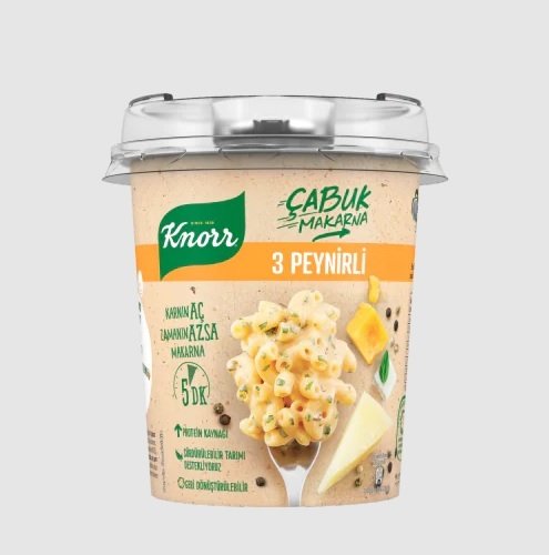 KNORRXXXX MAK.ÇABUK 3 PEYNİRLİ XL 97G ÇABUK MAKARNA 1*40