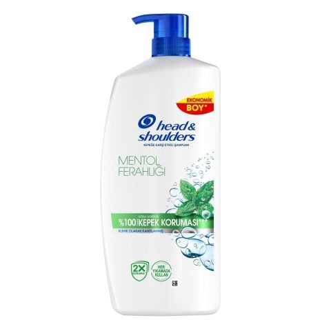 HEAD ŞAMPUAN 800ML MENTOL FERAHLIĞI EKO BOY 1*4