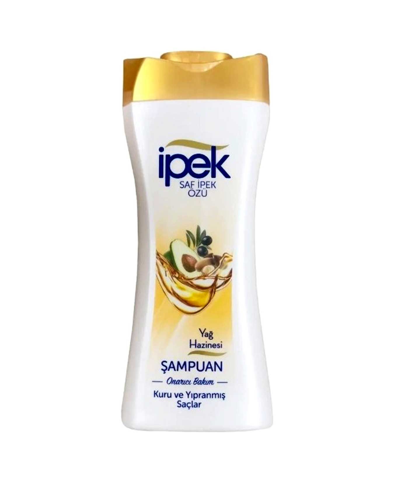 İPEK ŞAMPUAN 450ML YAĞ HAZİNESİ ONARICI KURU VE YIPR.SAÇ 1*12
