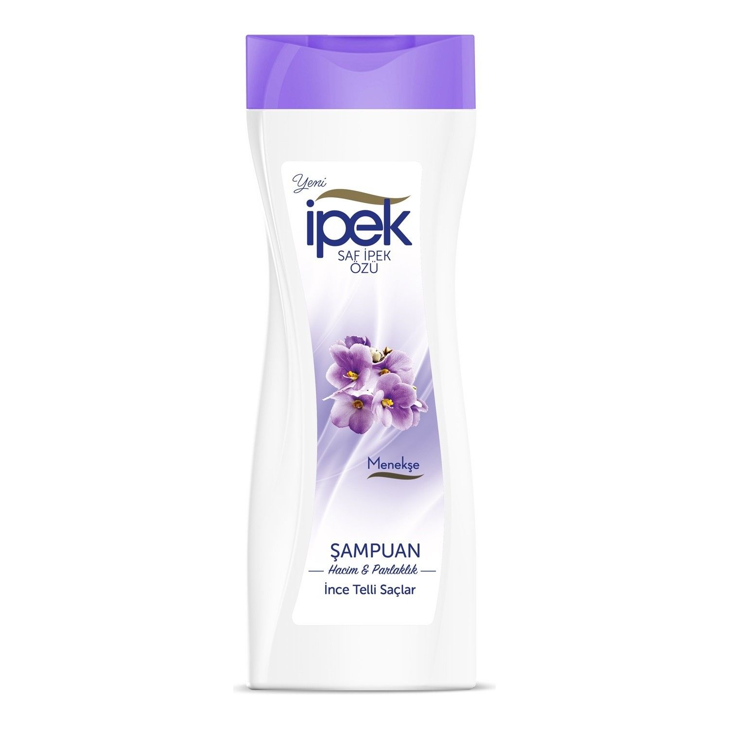 İPEK ŞAMPUAN 450ML MENEKŞE HACİM& PARLAKLIK İNCE TELLİ SAÇ 1*12