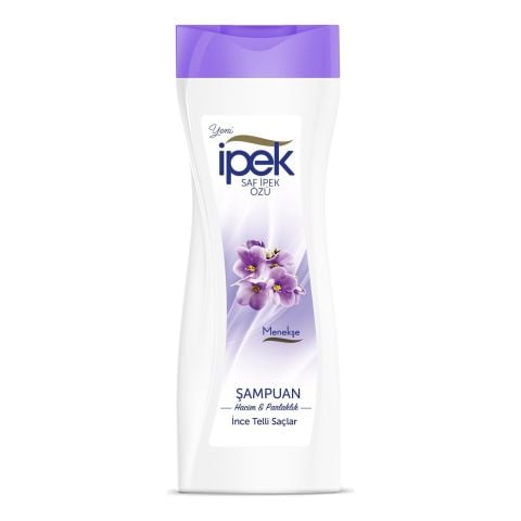 İPEK ŞAMPUAN 450ML MENEKŞE HACİM& PARLAKLIK İNCE TELLİ SAÇ 1*12