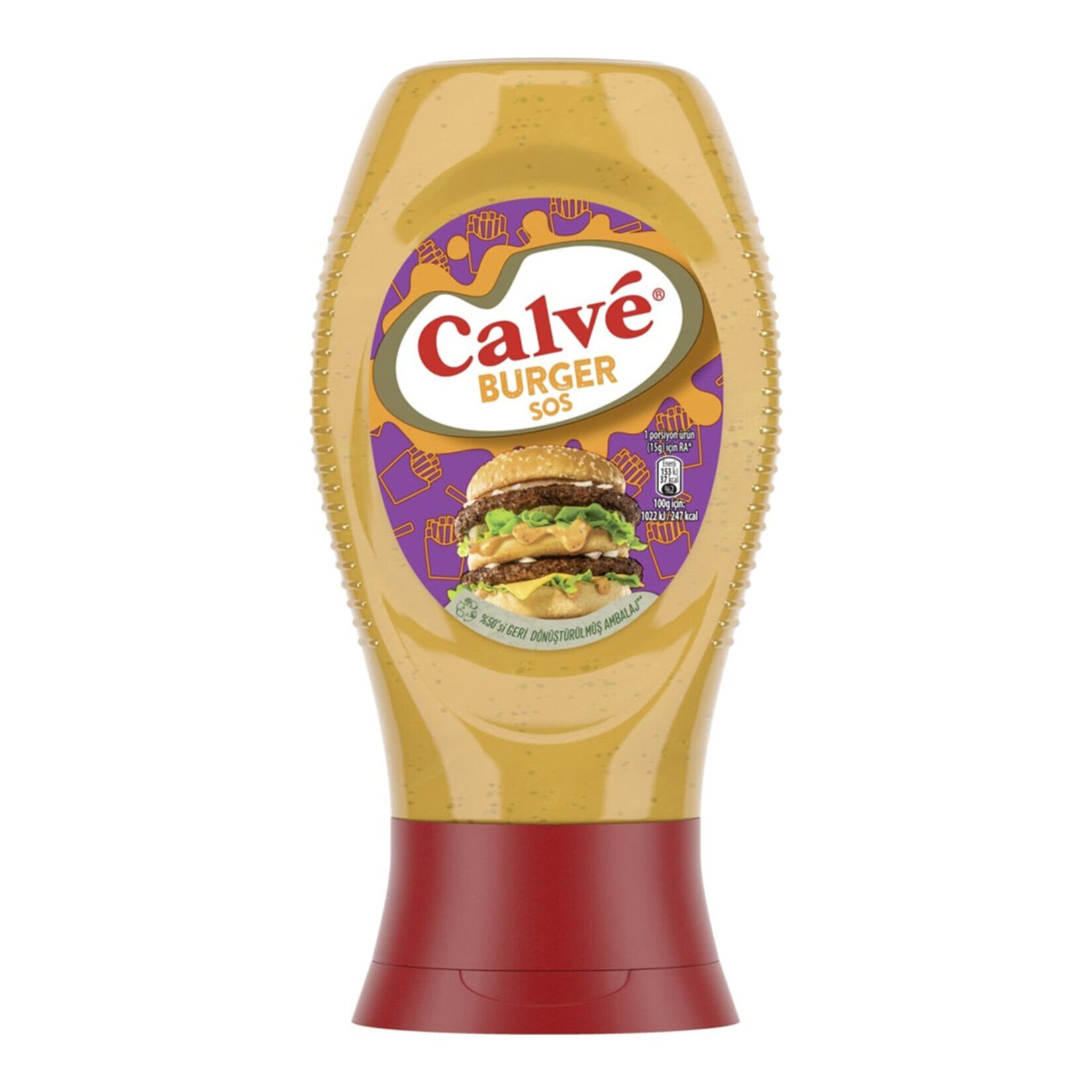 CALVE SOS BURGER SOS 245G 1*12