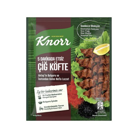 KNORR H.ÇİĞ KÖFTE SETİ 120GR 1*12*4