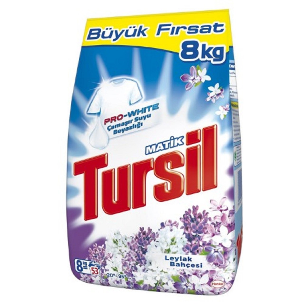 TURSİL M.8KG LEYLAK BAHÇESİ BEYAZLAR VE RENKLİLER 1*1 (PALET:96ADET)