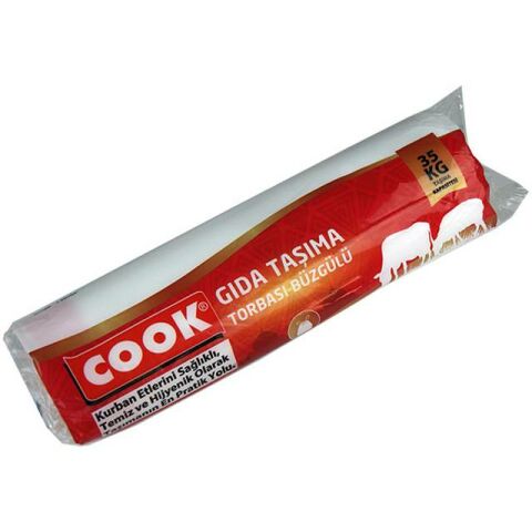 COOK ÇÖP POŞ.BÜZGÜLÜ GIDA TAŞIMA 5'Lİ 65X75CM 1*25