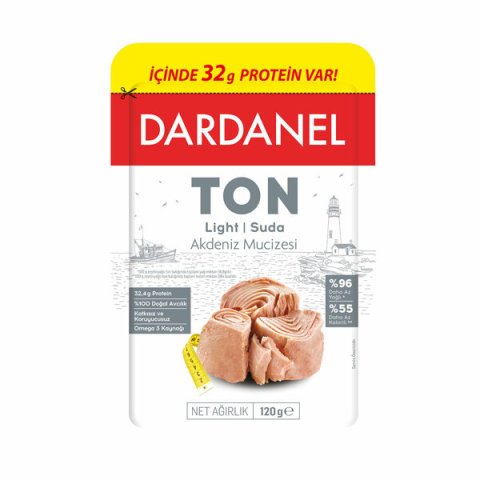 DARDANEL TON LİGHT 120G SUDA POŞET 1*12