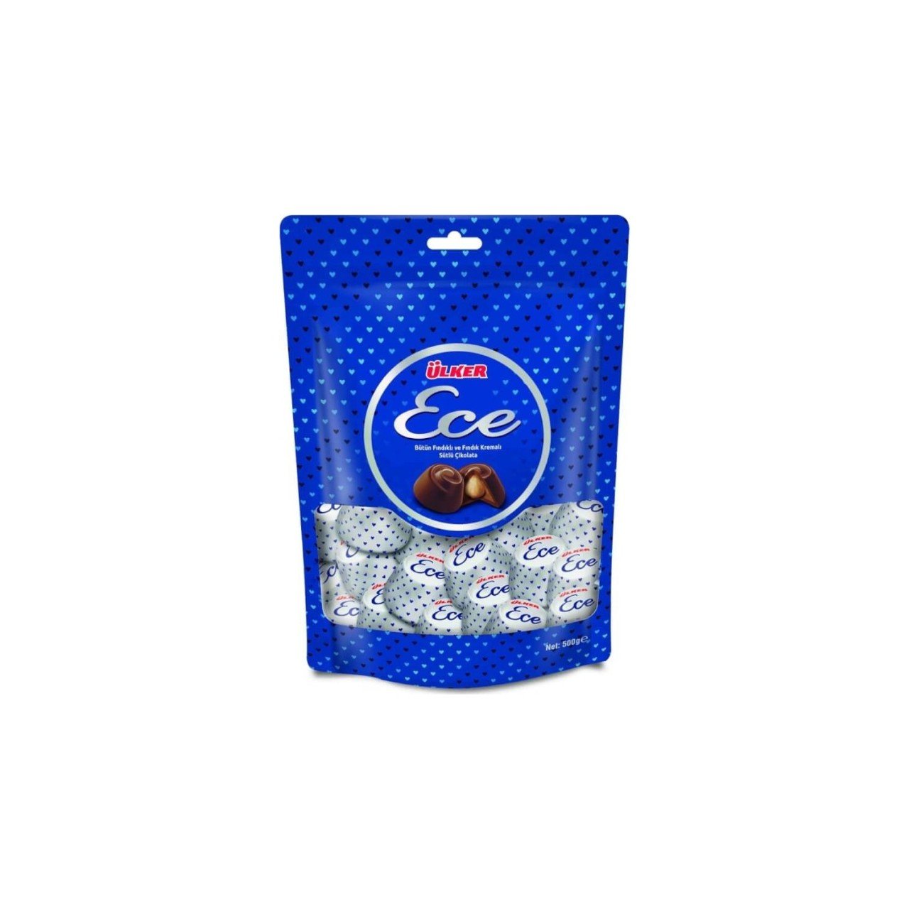 ÜLKER BAY.ECE FINDIKLI SÜTLÜ ÇİK.POŞET 350G 1576-07 1*10