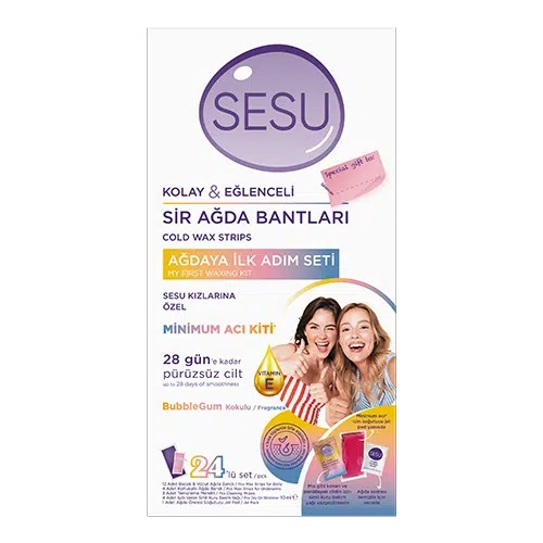 SESU AĞDA BANTI SET 24'LÜ GENÇ KIZ İLK ADIM 1*6*8