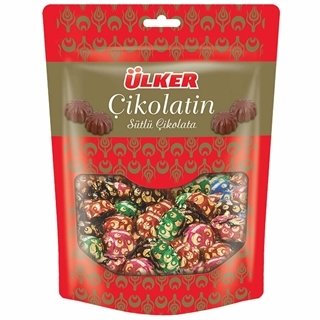 ÜLKER BAY.ÇİKOLATİN SÜT.ÇİK.350G POŞET 1576-08 1*10