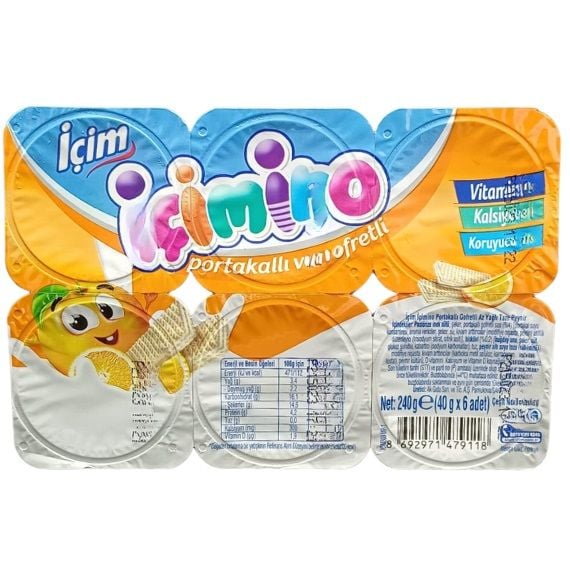 İÇİM Y.İÇİMİNO PORT.&GOFRET 6*40GR 4791-01 1*8
