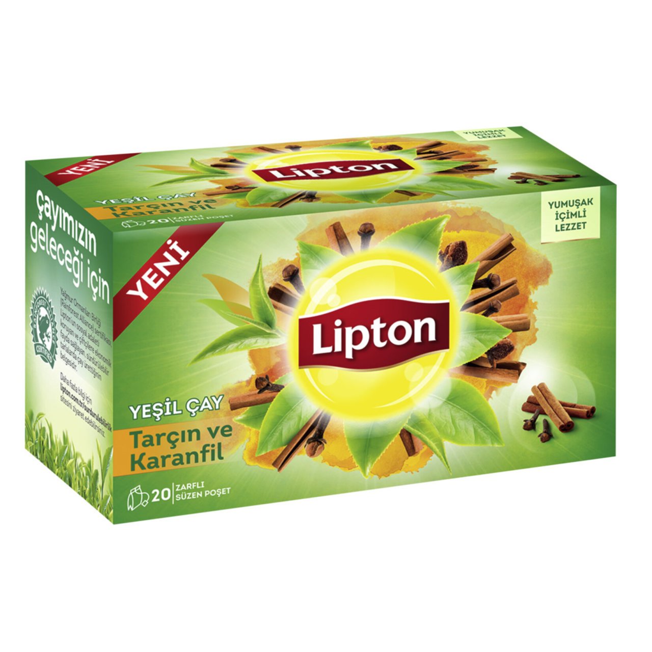 LİPTON BARD.M.Y.YEŞİLÇAY TARÇ.&KARANF.20'Lİ 30G 1*12