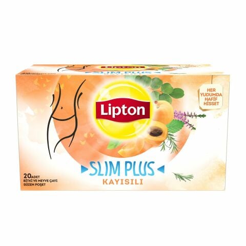 LİPTON BARD.M.SLİM PLUS KAYISILI 20'Lİ 36G 1*12