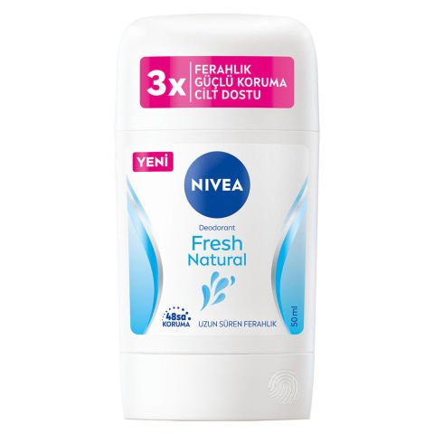 NIVEA .STİCK WOMEN 50ML FRESH NATURAL 84159 1*15