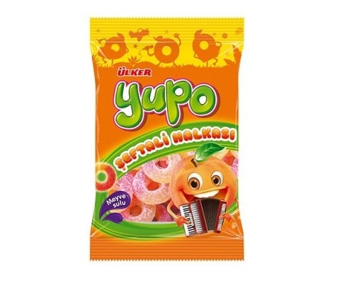 ÜLKER YUPO 70GR JELLY PORT.HALKASI 1763-03  1*24