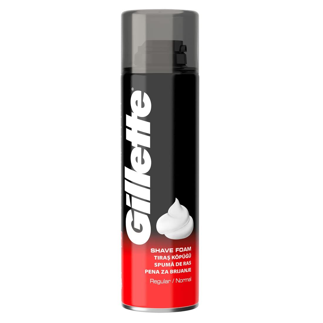 GİLLETTE TRAŞ KÖPÜĞÜ ORIGINAL 200ML 1*6