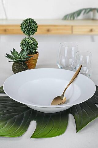 KERAMİKA TABAK DELTA 26CM MAKARNA TABAĞI 001844 1*6