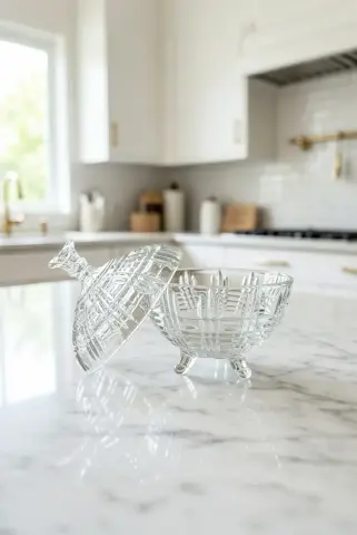KRD HOME ŞEKERLİK CAM ATHENA 850ML 300023 1*4