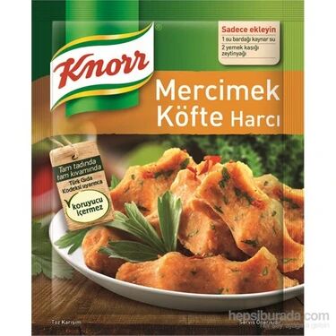 KNORR H. MERCİMEK KÖFTESİ 100GR 1*12*4