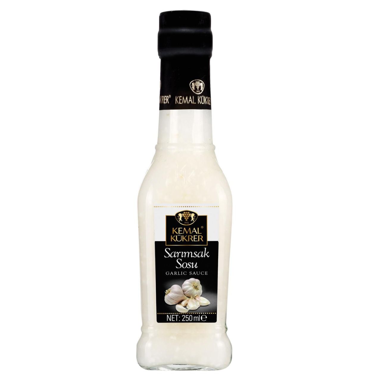 KEMAL KÜKRER SARIMSAK SOSU 250ML CAM 1*12