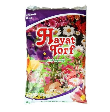 BİTKİ TOPRAĞI 10LT HAYAT TORF 1*5