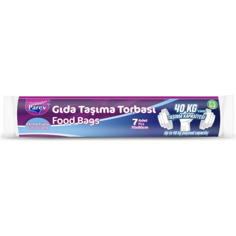 VİNDEX GIDA TAŞIMA TORBASI 7'Lİ 70*90CM(KURBAN) 40KG TAŞIMA KAPASİTE 1*24