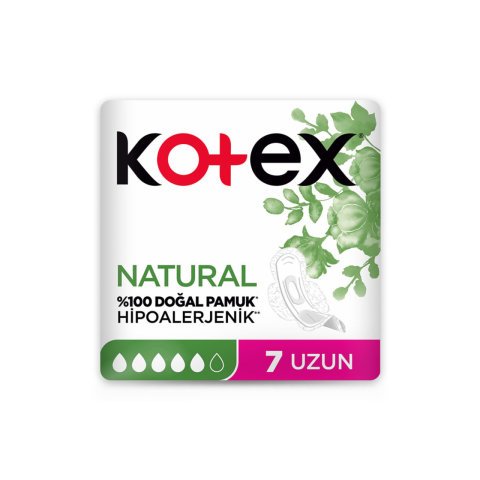 KOTEX T.NATURAL UZUN 7'Lİ 1*24