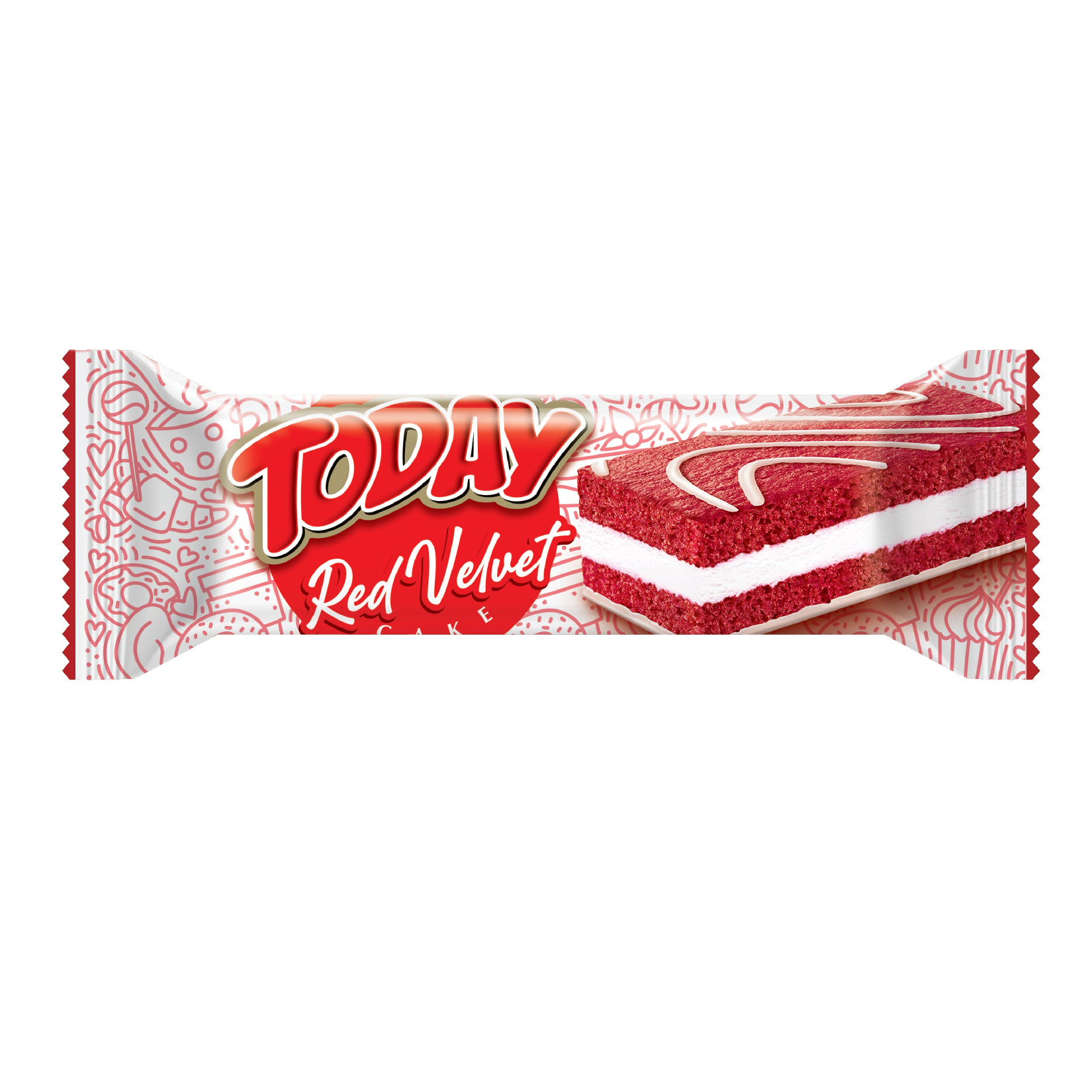 ELVAN TODAY KEK RED VELVET KIRMIZI KADİFE 50G 1*24*6
