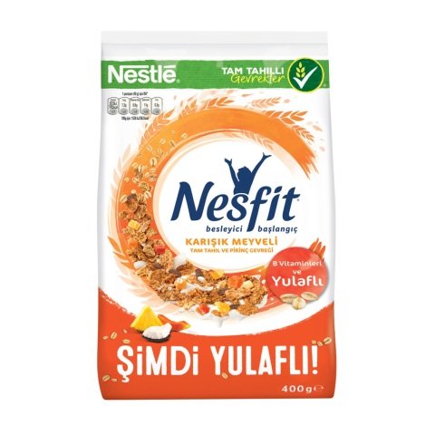 NESTLE KAHV.NESFİT 400G KARIŞIK MEYVELİ 1*12