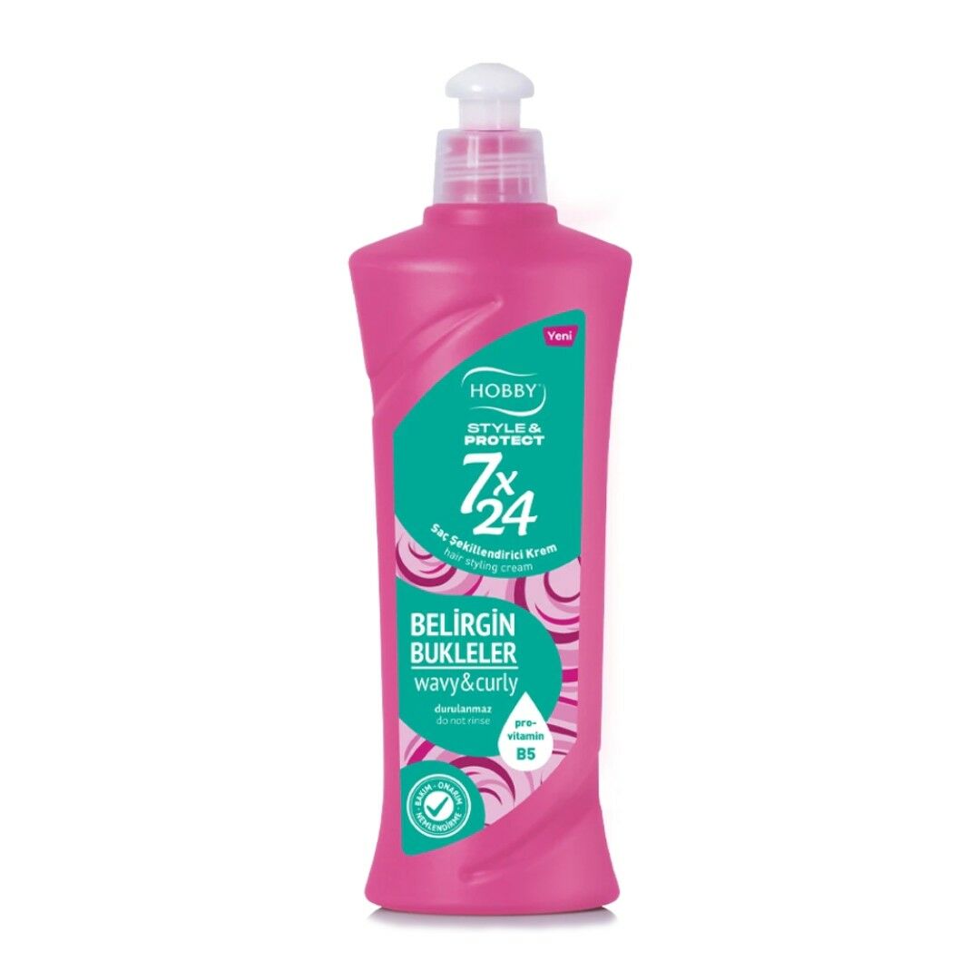 HOBBY SAÇ ŞEKİL KR.250ML 7X24 BELİRGİN BUKLELER 1*12