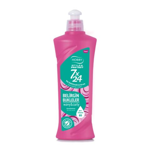 HOBBY SAÇ ŞEKİL KR.250ML 7X24 BELİRGİN BUKLELER 1*12