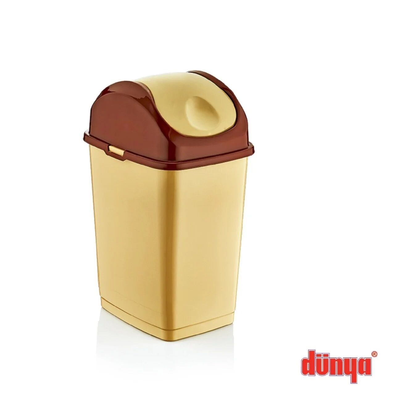 DÜNYA ÇÖP KOVASI 5LT SLİM 09401 1*36