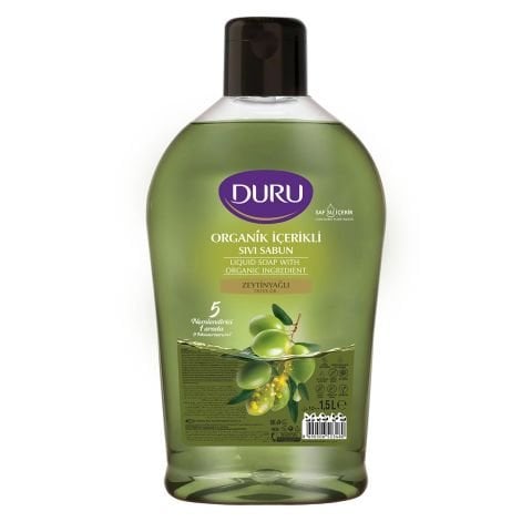 DURU SIVI SAB.1.5L ORGANİK ZEYTİNYAĞLI 1*8