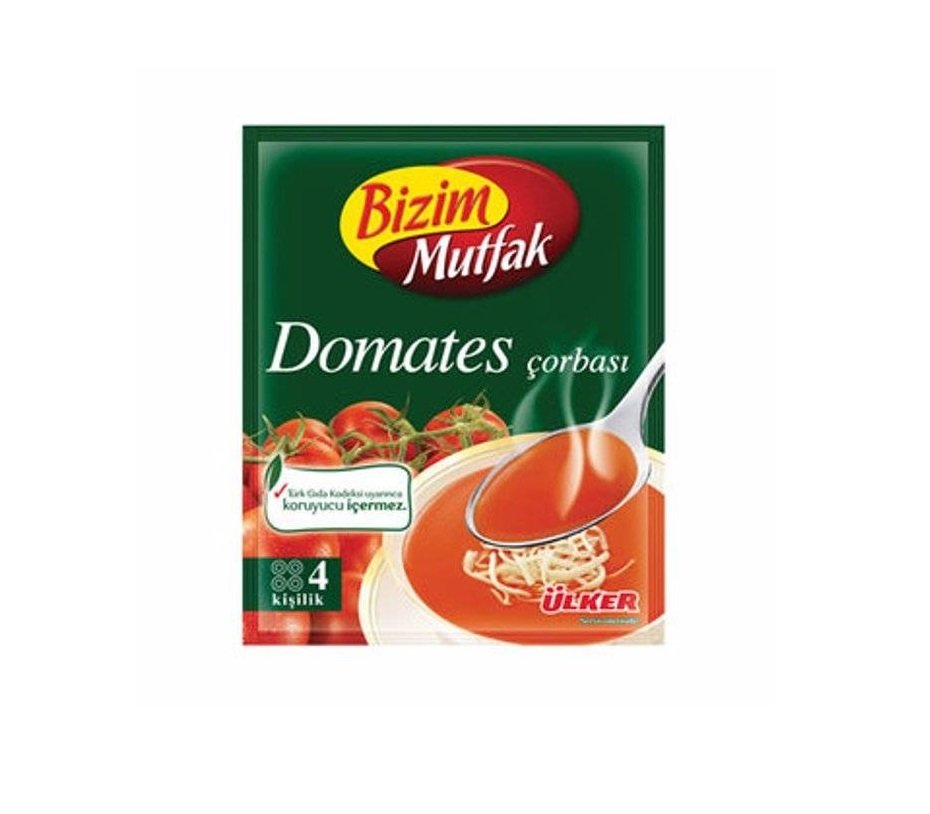 ÜLKER BİZİM Ç.KL.DOMATES ÇORBASI 80GR 6471-08 1*6*12