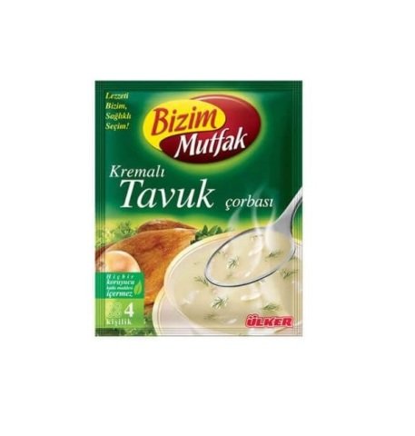ÜLKER BİZİM Ç.KL.KREMALI TAVUK ÇORBASI 80GR 6471-06 1*6*12