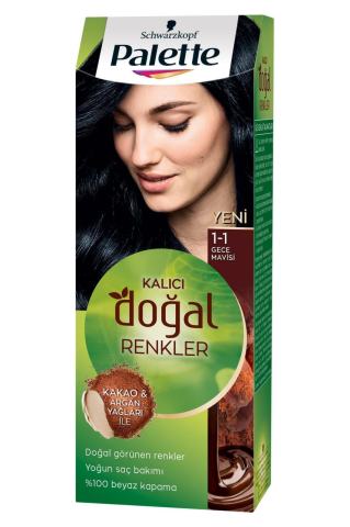 PALETTE DOĞAL RENK 1-1 GECE MAVİSİ 1*10
